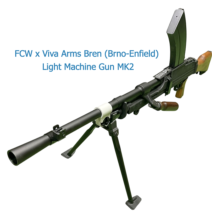 FCW x Viva Arms Bren (Brno-Enfield) Light Machine Gun MK2