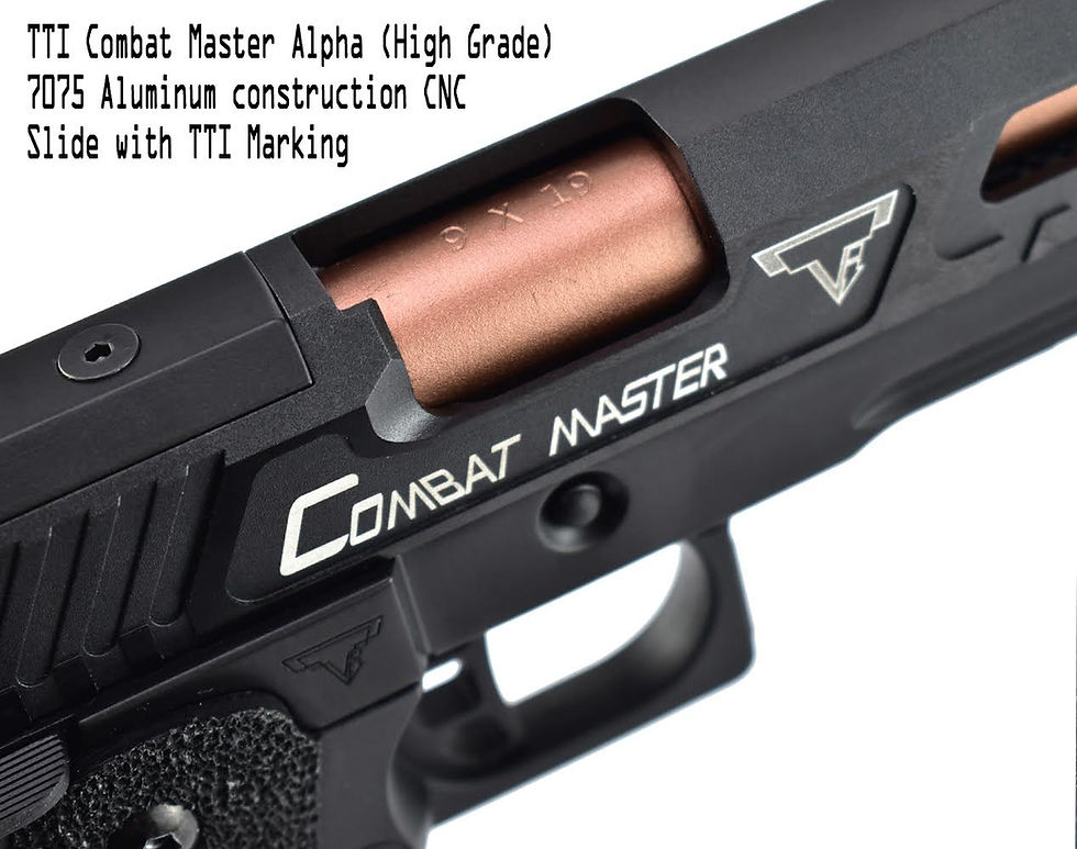 Thumbnail: Army JW3 Combat Master Alpha CNC Slide Hi Capa GBB Pistol (Hi-Grade Ver.)