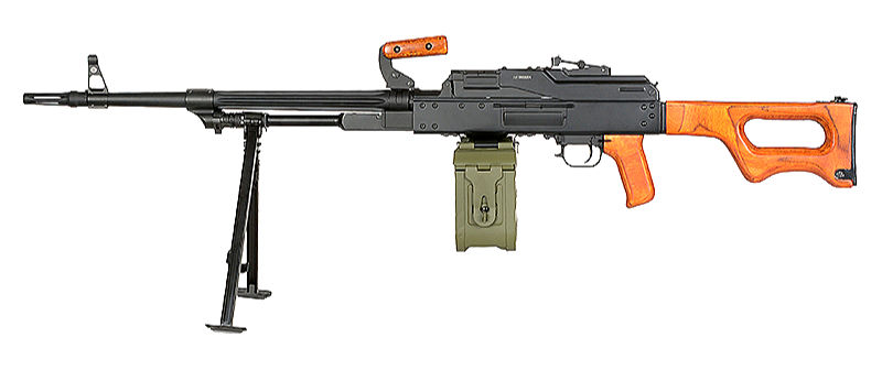 A&K PK Full Metal Airsoft AEG LMG