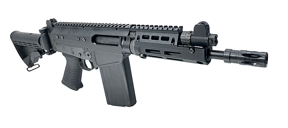 Thumbnail: FCW Custom VFC LAR OSW MK1 GBBR to SA58 SBR
