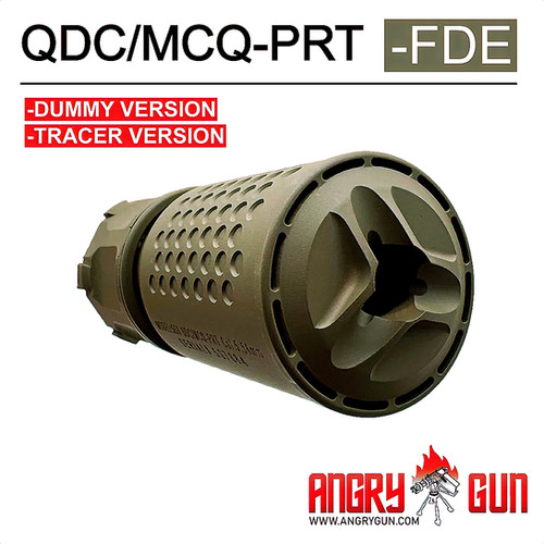 ANGRYGUN QDC/MCQ-PRT Knightsナイツ ブラック　KAC KAC Knight's Armament Company QDC MCQ PRT 5.56 Suppressor