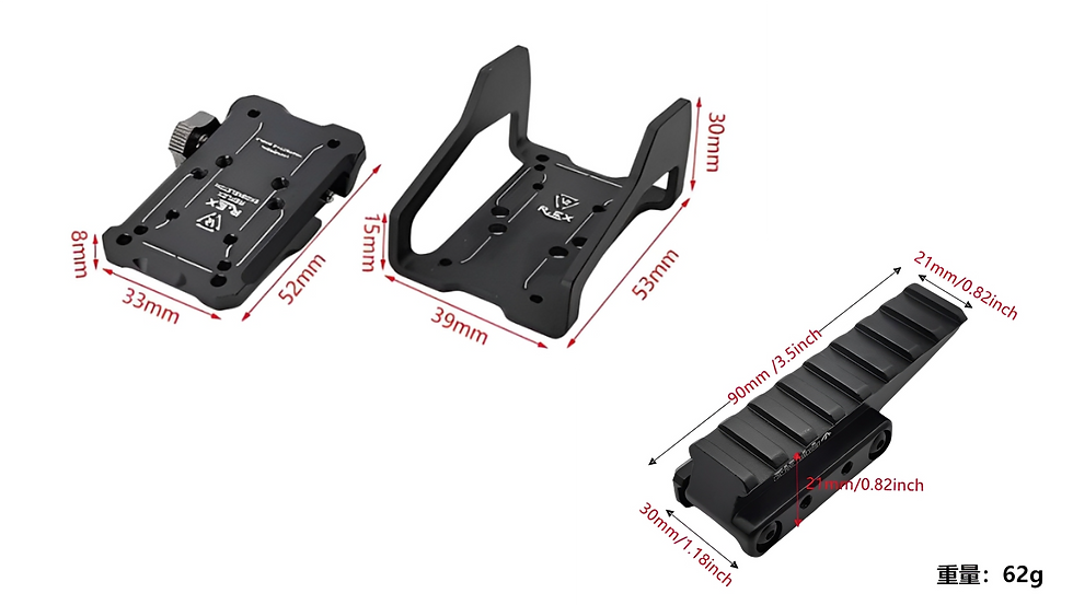 Thumbnail: FCW SI-REX Reflex Exoskeleton with 20MM Picatinny Riser