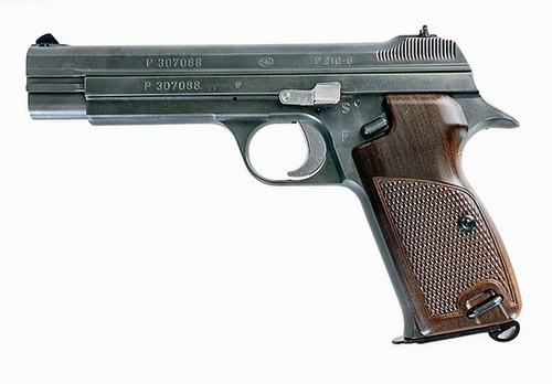 マルシン SIG P210 Marushin SIG P210-6 ABS Gas Blowback Airsoft Pistol Black