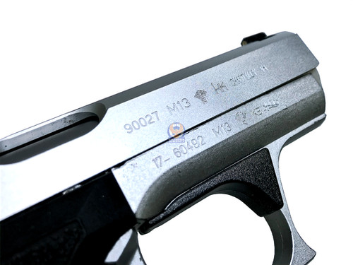 MGC H&K P7M13 GBB Pistol Silver Limited Edition (Vintage GBB