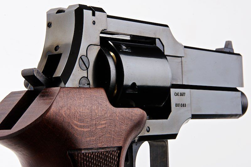 Thumbnail: Marushin Mateba 4 inch WDB Gas Revolver with Wood Grip