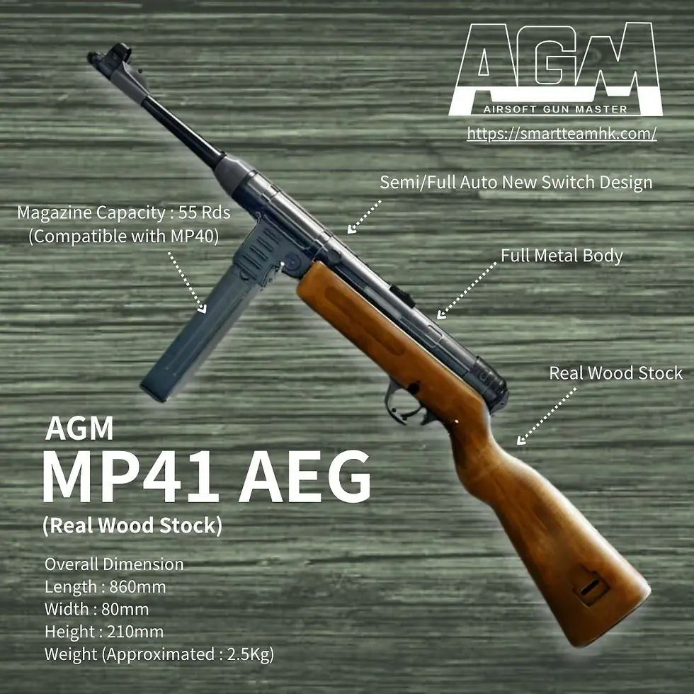 AGM MP41 AEG (Real Wood Stock)