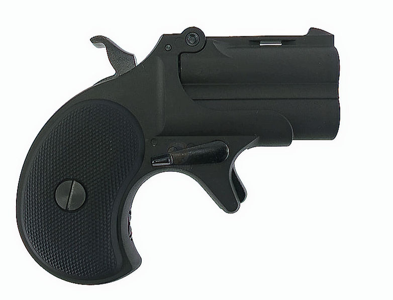 Thumbnail: Marushin Mini Derringer 6mm X Cartridge Gas Non-Blowback Pistol