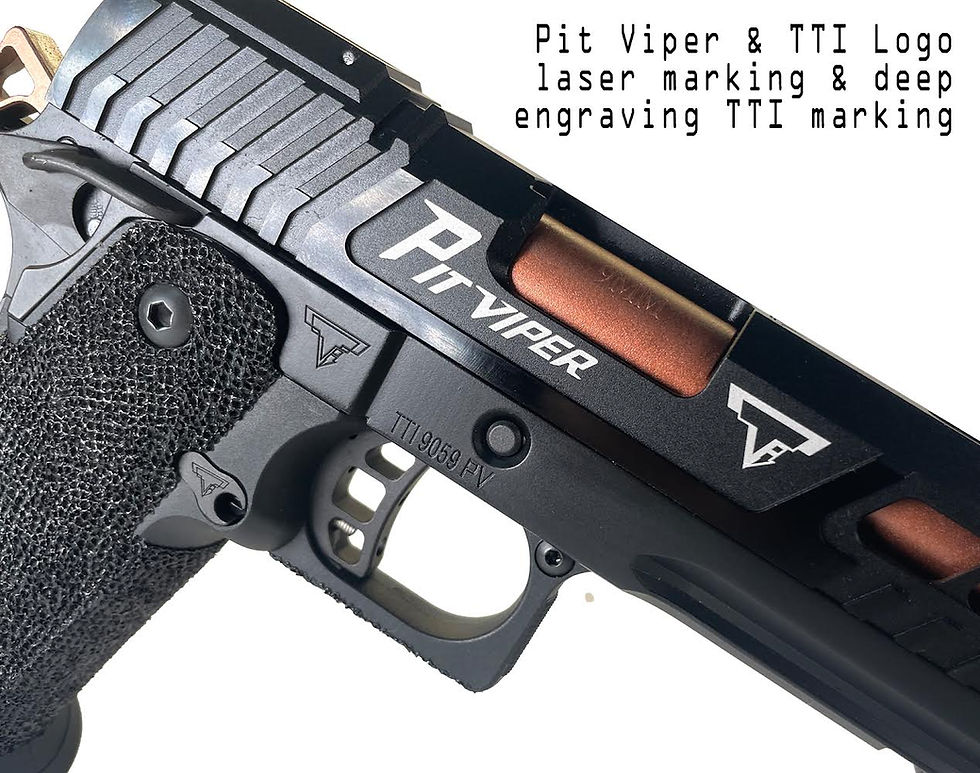 Thumbnail: Army TTI Licensed JW4 PIT Viper CNC Slide Hi Capa GBB Pistol