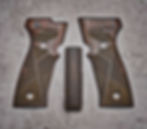 FCW P320 M17/M18 AXG Wood Grip (Double-layer Engraving)