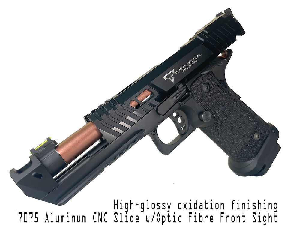 ARMY TTI Licensed JW4 PIT Viper CNC Slide Hi Capa GBB Pistol