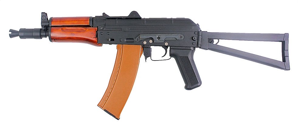 Double Bell AKS-74U Real Wood AEG Airsoft (001B)
