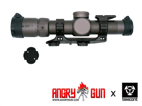 Angry Gun X TOXICANT RZ HD3 1-10 x 24 FFP Scope with 1.54