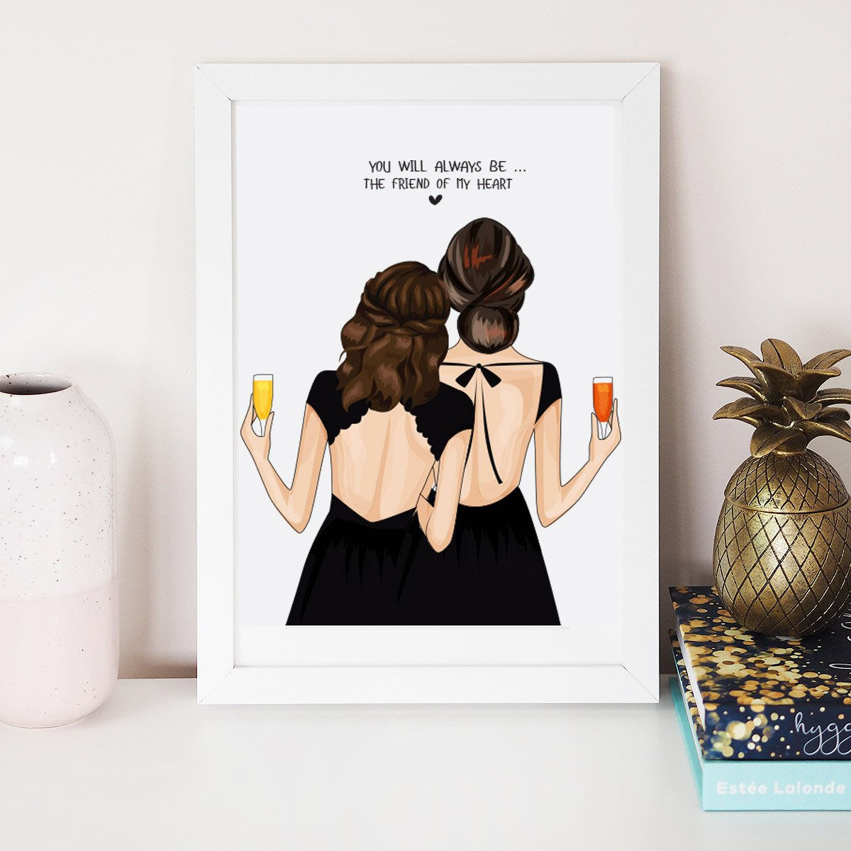 Personalized portrait for your best friend