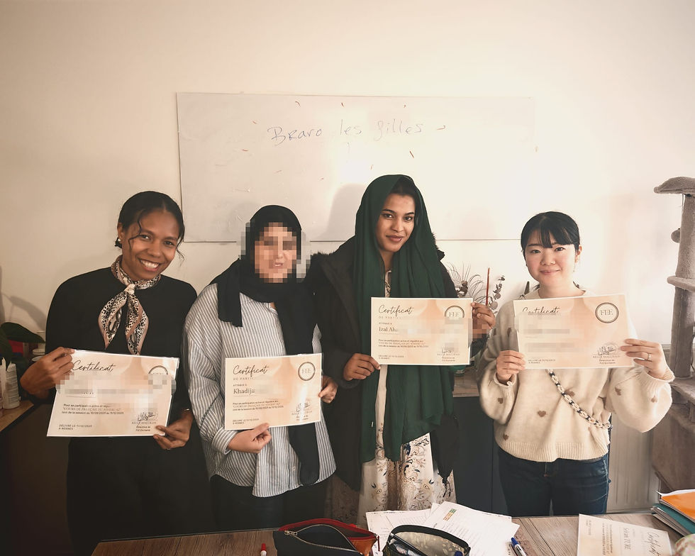 Les étudiantes du cours A2