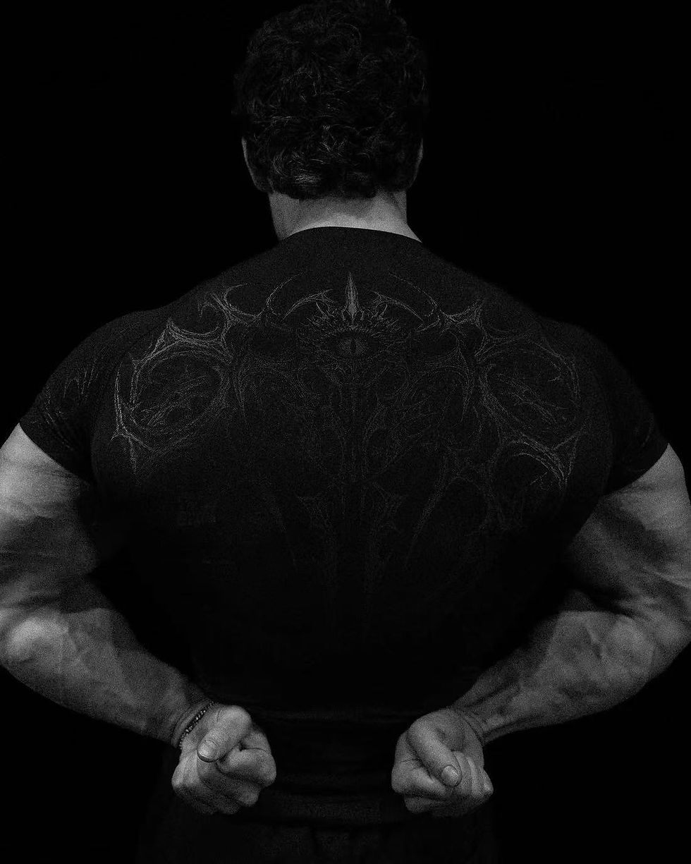 Thumbnail: Men Compression Gym T Shirt Quick Dry Short Sleeve Workout Tee Bodybuilding Fitn