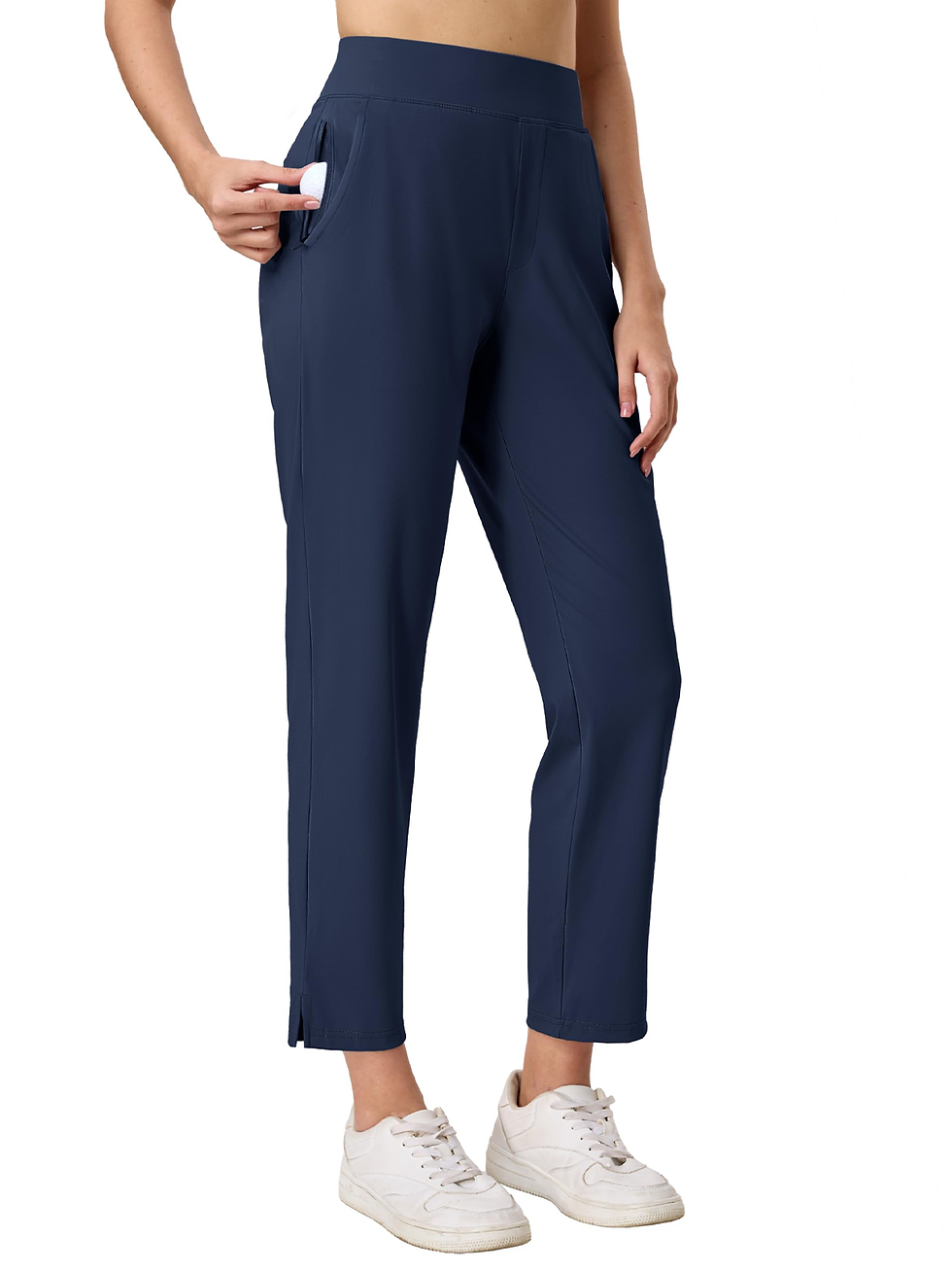 Thumbnail: TACVASEN UPF 50+ Golf Pants Women's Lightweight Quick Dry Stretch Pants High Wai