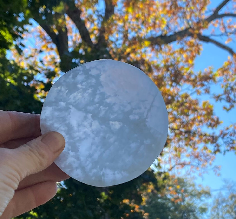Thumbnail: Selenite Charging Disk