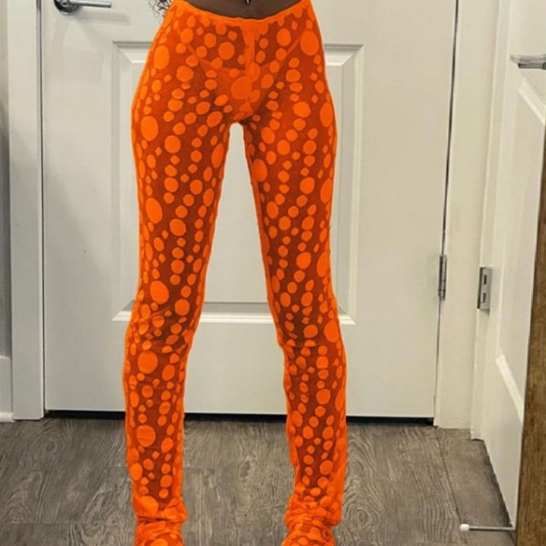 Orange bubble butt