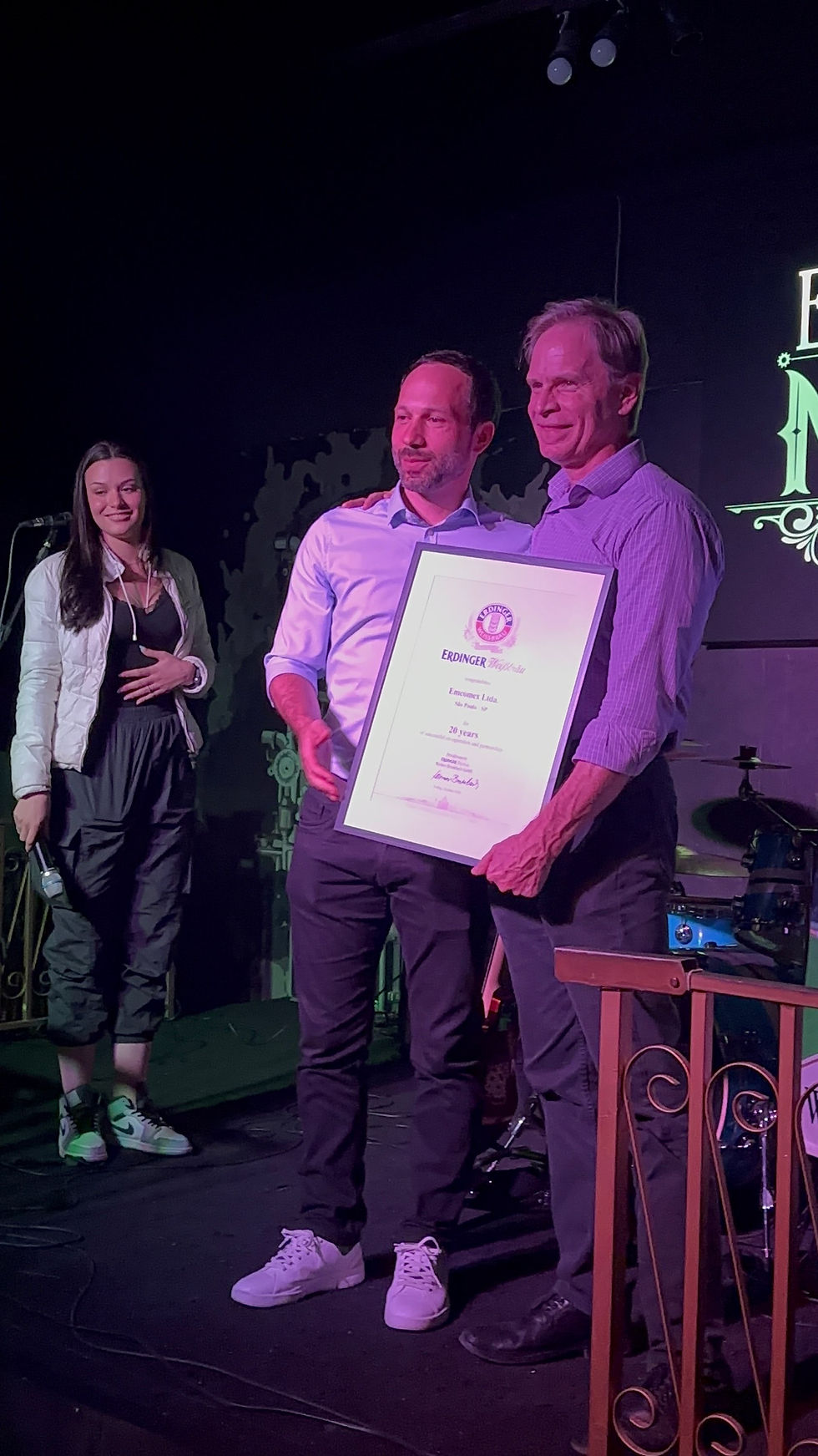 Comemoração 20 anos de Erdinger no Brasil