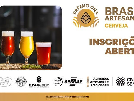 CNA lança Prêmio Brasil Artesanal de Cerveja