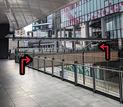 渋谷駅西口からの道順