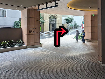 渋谷駅西口からの道順
