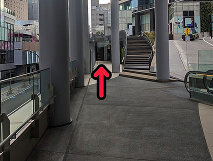 渋谷駅西口からの道順
