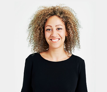 Young Woman with Curly Hair