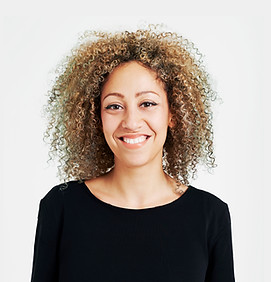 Young Woman with Curly Hair