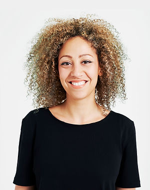 Young Woman with Curly Hair