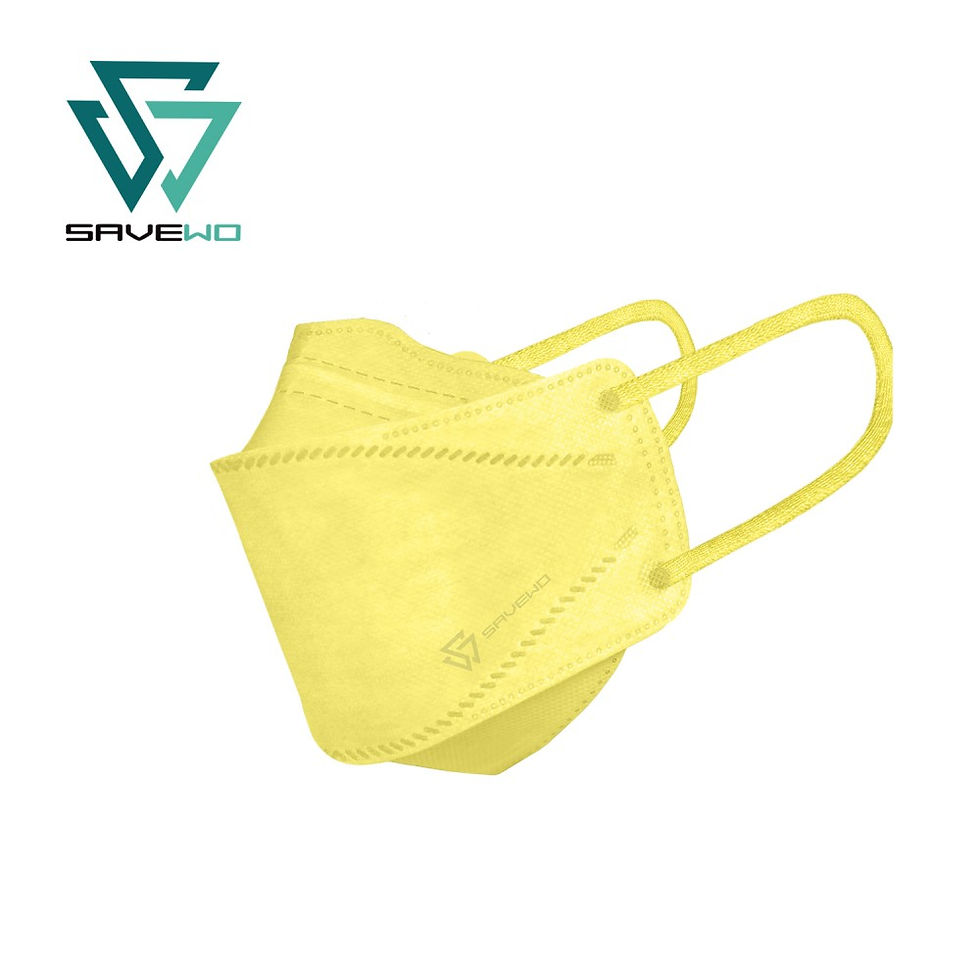 縮圖：SAVEWO 3DMASK HANA 黃色 R-標準碼