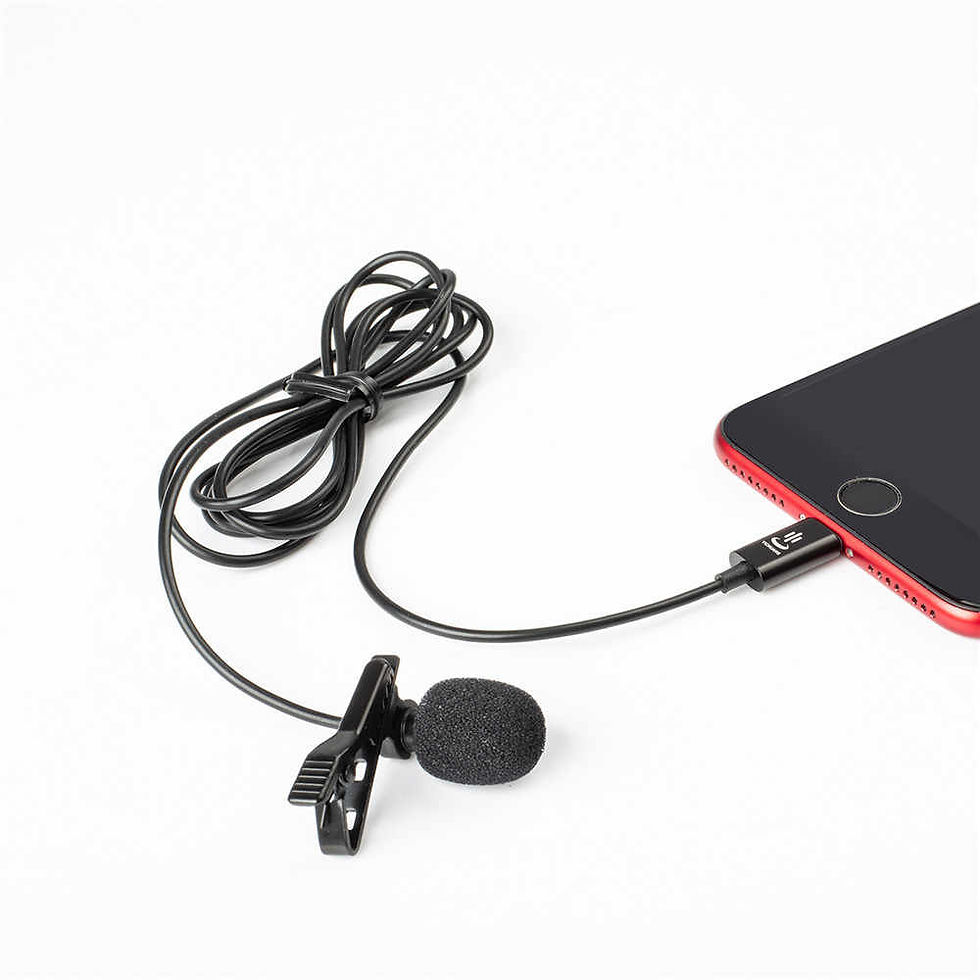 縮圖：YC-LM10 手機領夾收音咪