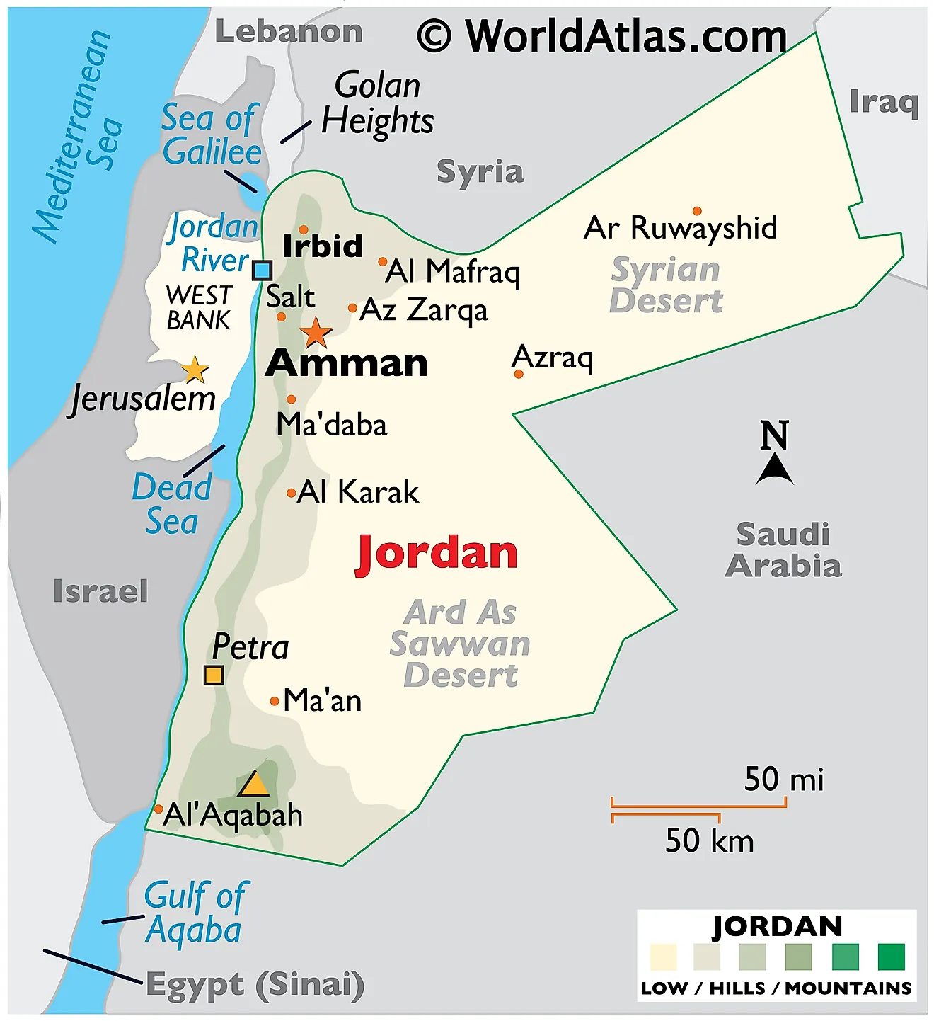 Jordan map