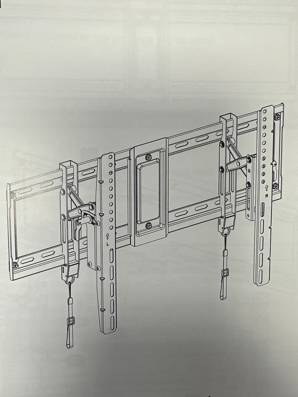 Advanced Tilt TV Wall Mount for Most 42-90 Inch TVs with Full Tilt 120lbs