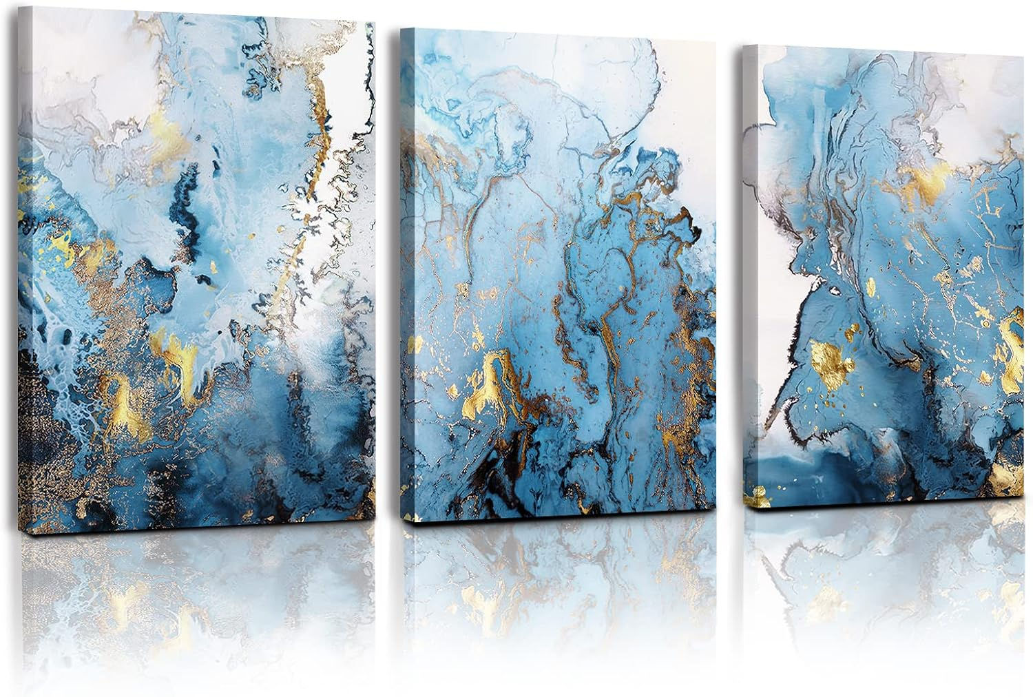 Abstract Wall Art - 3 Pieces - 20"x28" LM