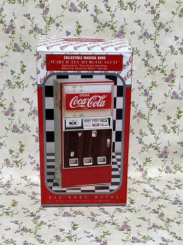 コレクション Coca-Cola Vending Machine Musical Bank Coca Cola Musical Vending Machine Bank - It's The Real Thing