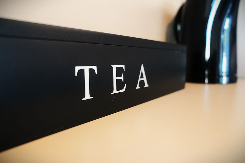 Tea und Kaffee in jeder Suite