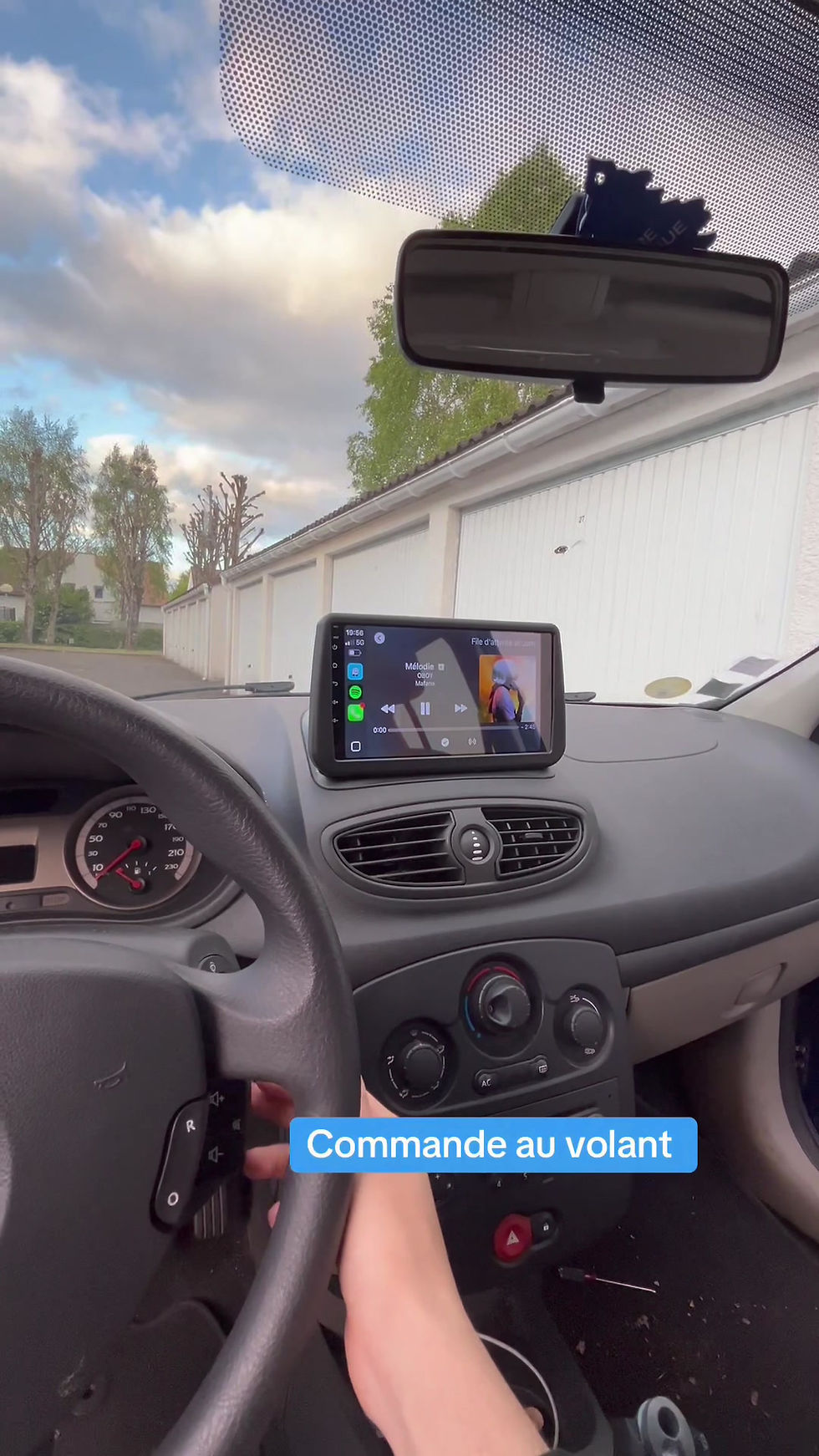 Miniature : Autoradio Android Carplay GPS Renault Clio 3 (2005-2014)
