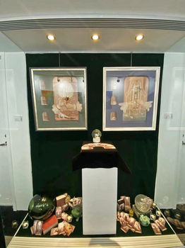 蝉鳴で展示されたスズキエイミ《Ace of Cups》《Ace of Wands》