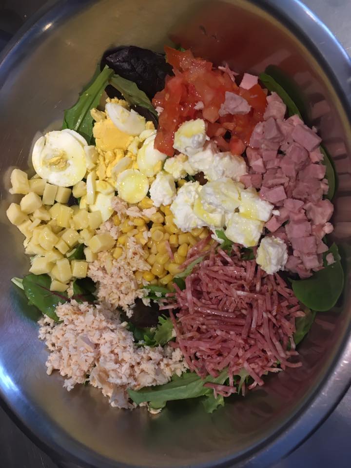 Arranged Food and Objects