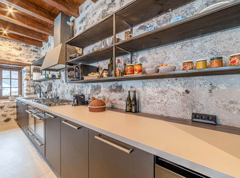 kitchen details chalet