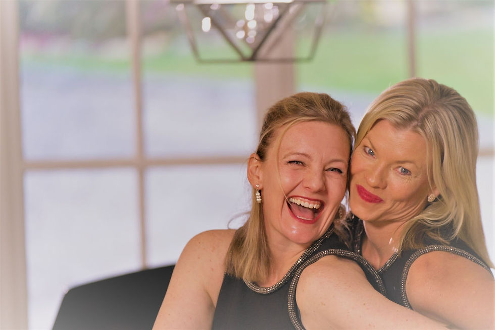Kylie Bailey and Shona Adamo at Claire's Petit Cabaret SHOW ONLY