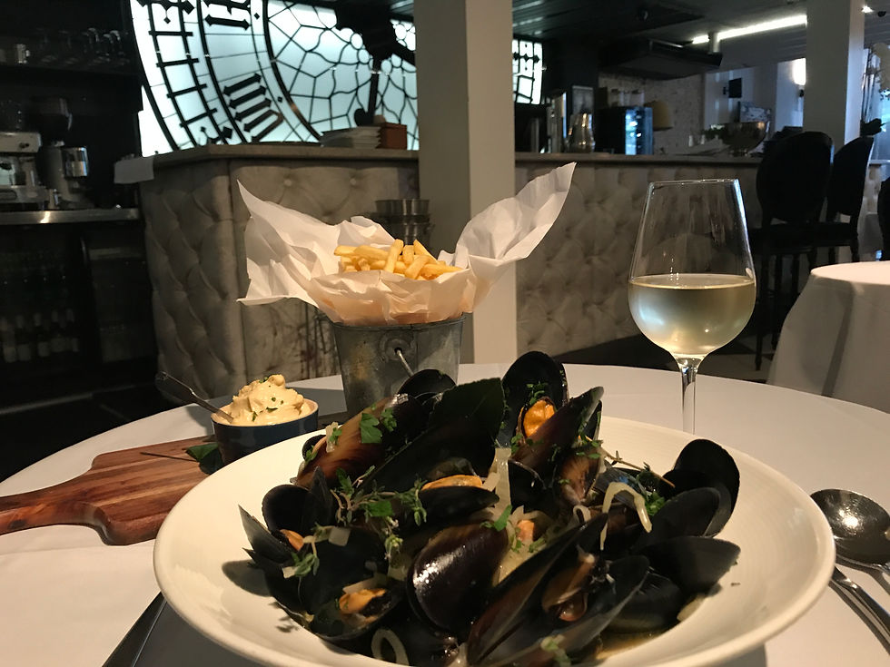 Tuesday nights: Soire Moules et Frites