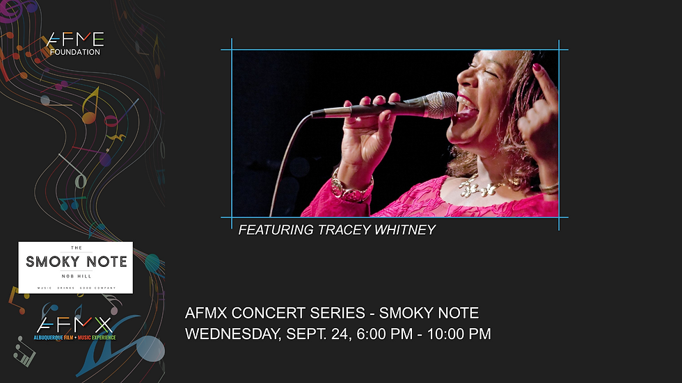 AFMX Concert Series: Featuring Tracey Whitney
