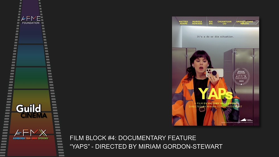 Film Block #4: Documentary Feature "YAPS"