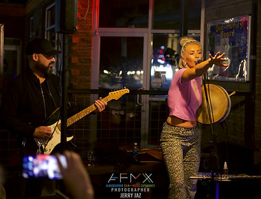 Andrea Magee performs at AFMX 2024