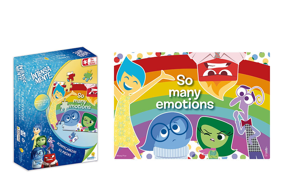 55 pieces Insideout - Puzzle