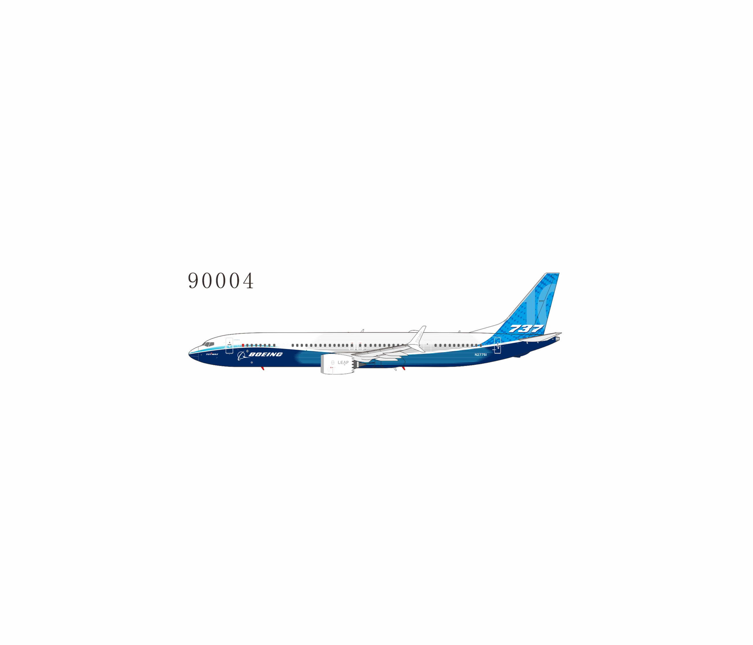 NG 1:400 Boeing Company B737 MAX 10 N27751
