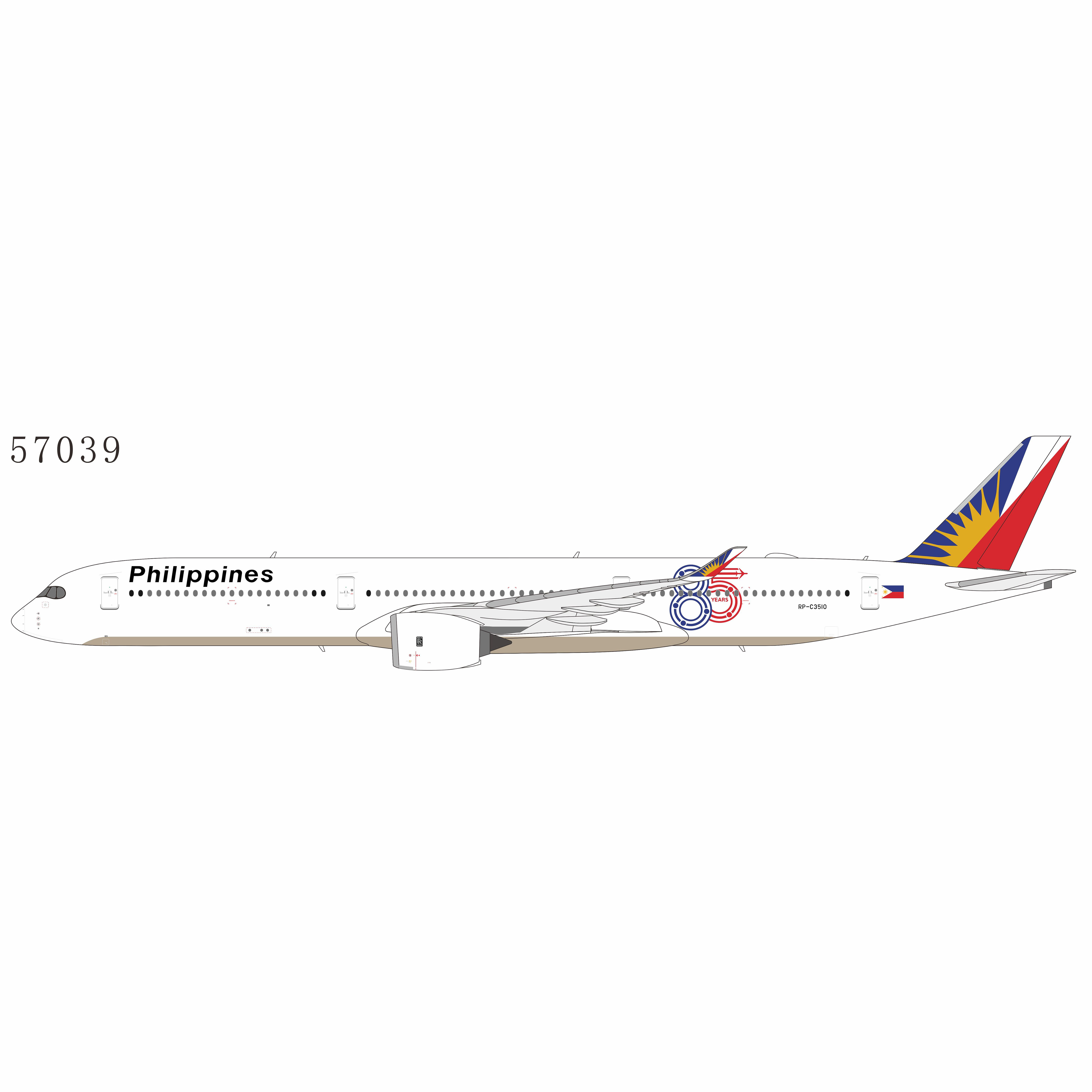 NG 1:400 Philippine Airlines A350-1000 RP-C3510 "65th Anniversary"