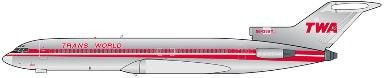 V1:400 Trans World Airlines B727-200 N64339 "Project Skinny; Grey"